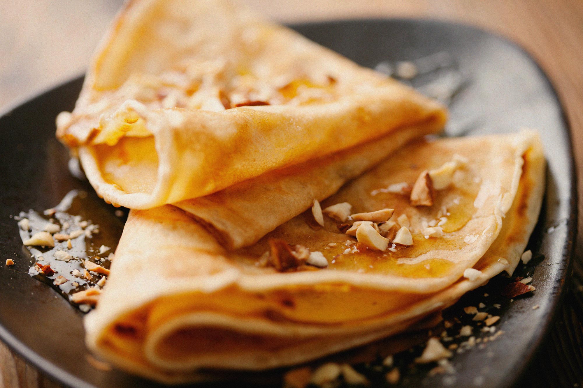 Recette Crêpes au caramel salé