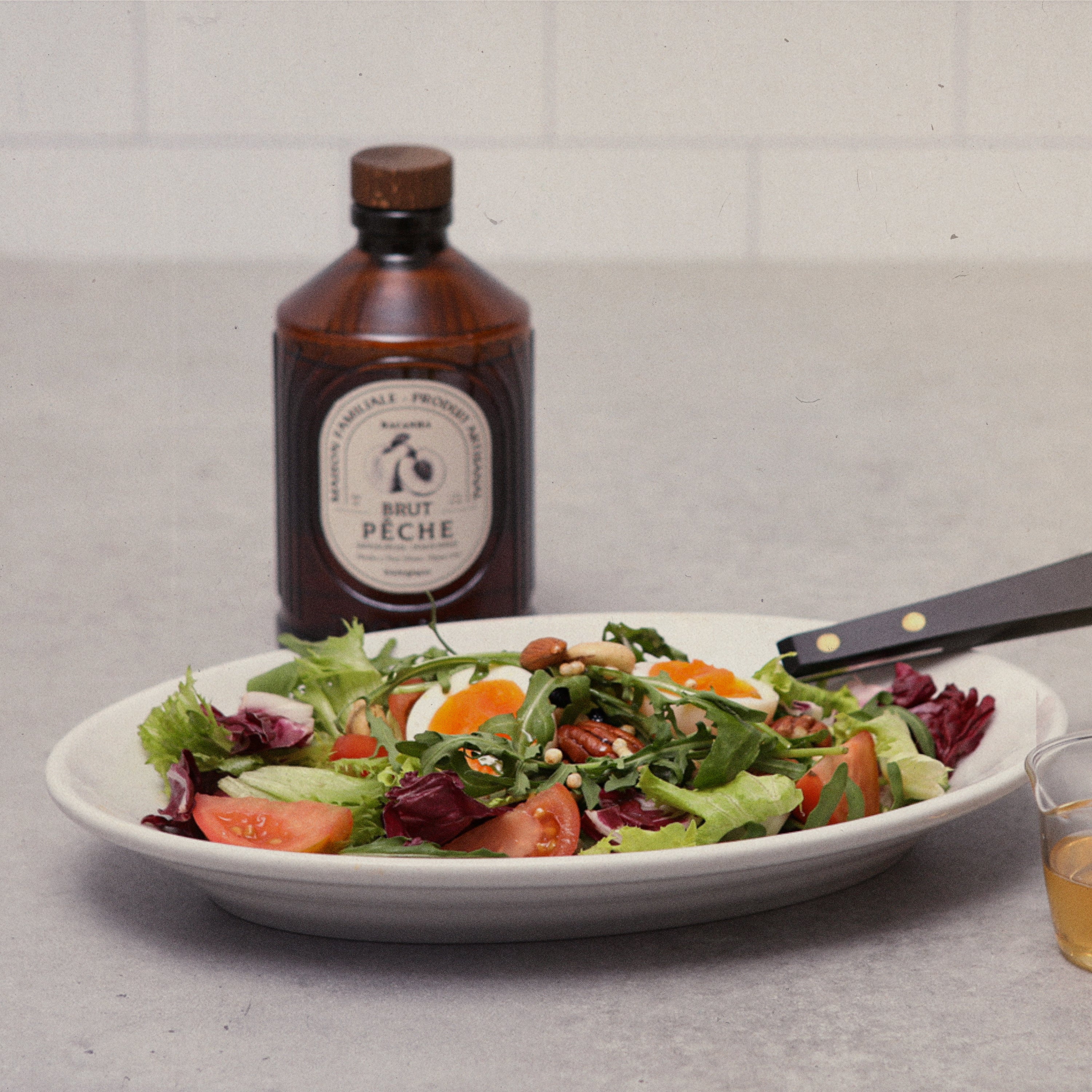 Recette Salade à la pêche
