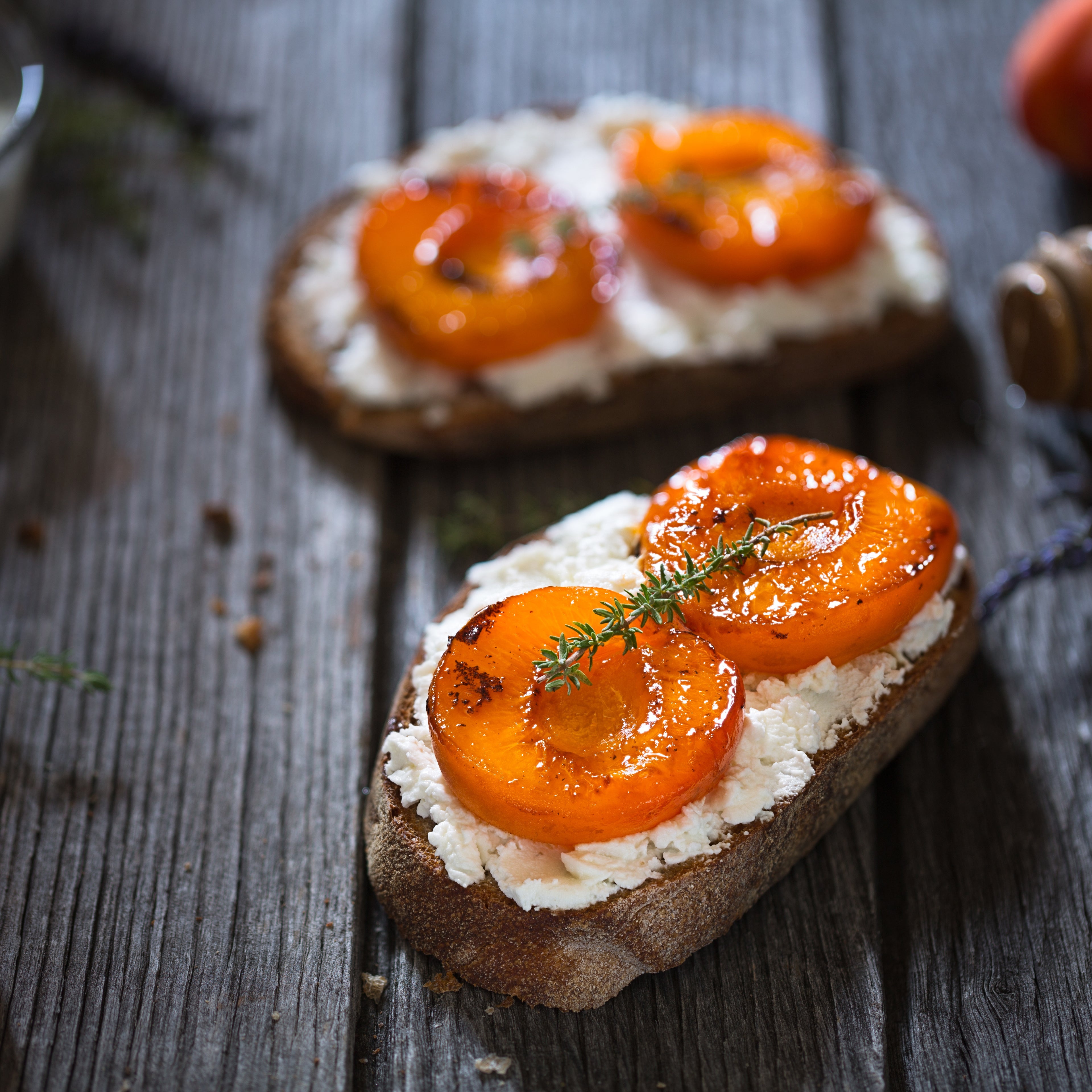 Recette Tartine chèvre romarin