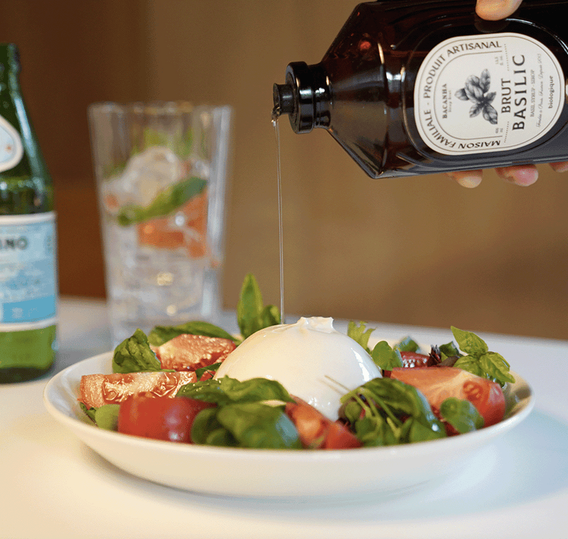 Raw Basil Syrup - Organic - 400ml