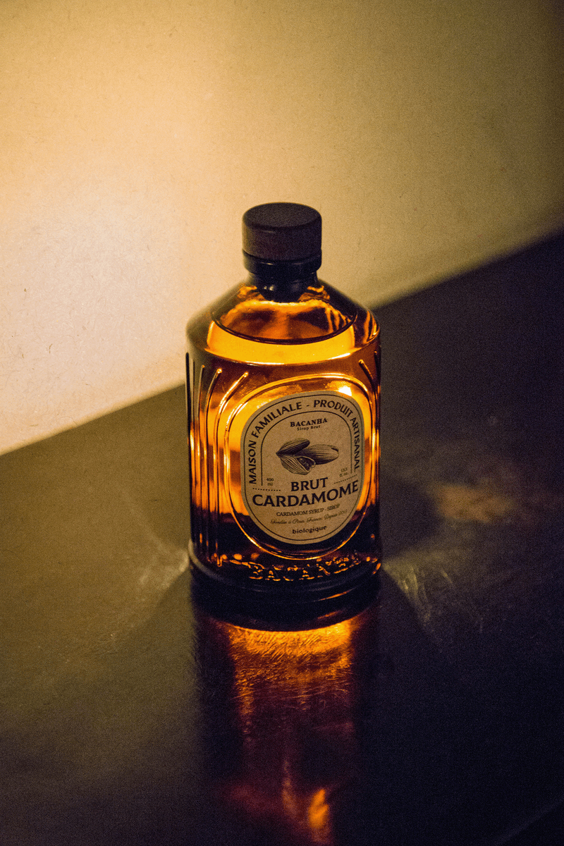 Raw Cardamom Syrup - Organic - 400ml