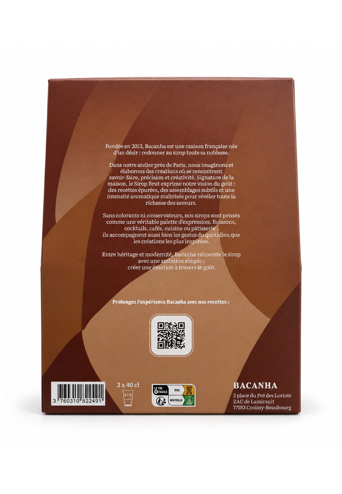Coffret 2 bouteilles - 650g/m2 avec gauffrage logo