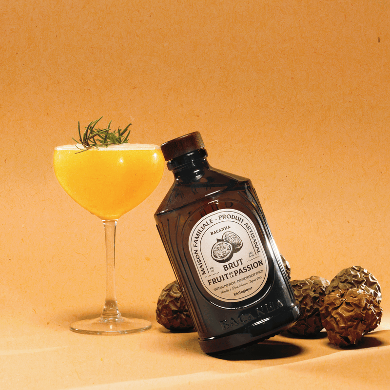 Brut Passion Fruit Flavor Syrup - Organic - 400ml