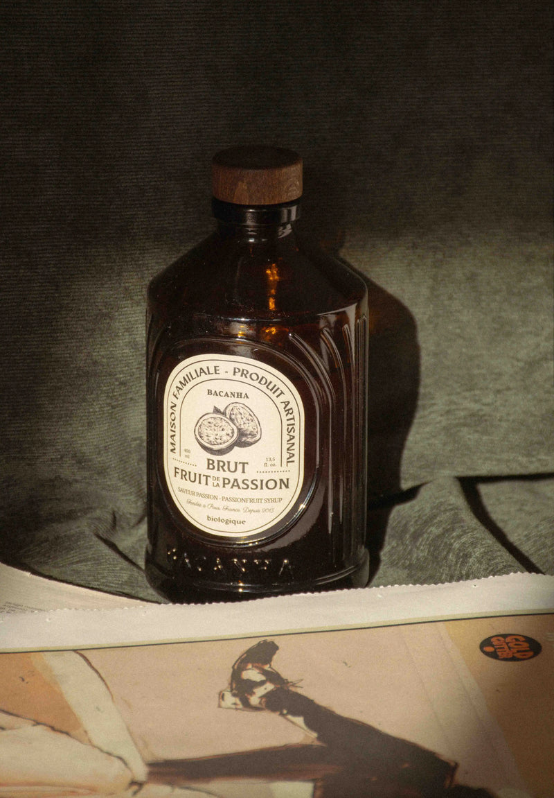 Coffret Sirop Brut Fleur de Sureau & Fruit de la Passion - 2 x 400 ml