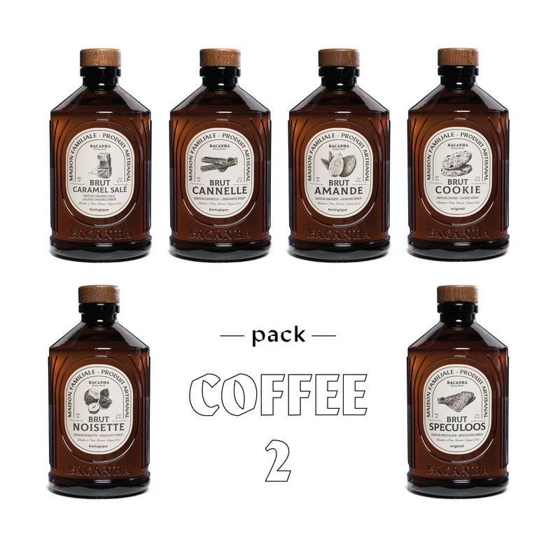 Caramel Salé, Cookie, Speculoos, Noisette, Amande, Cannelle - 6 x 400ml