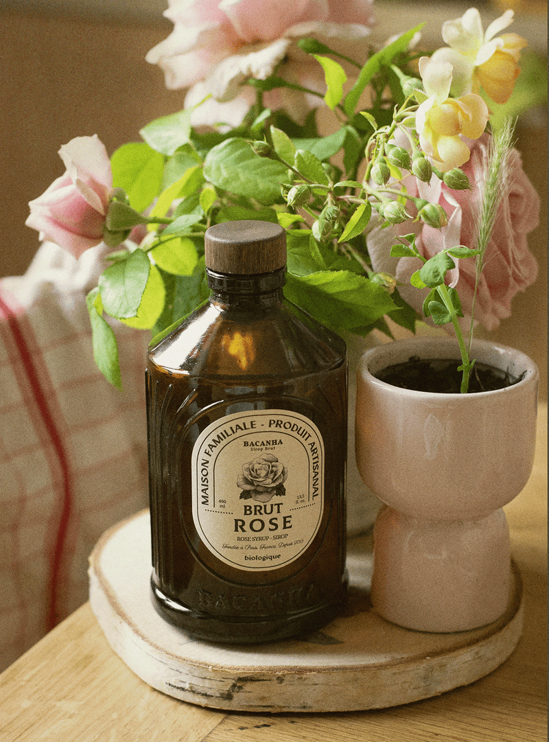 Raw Rose Syrup - Organic - 400ml