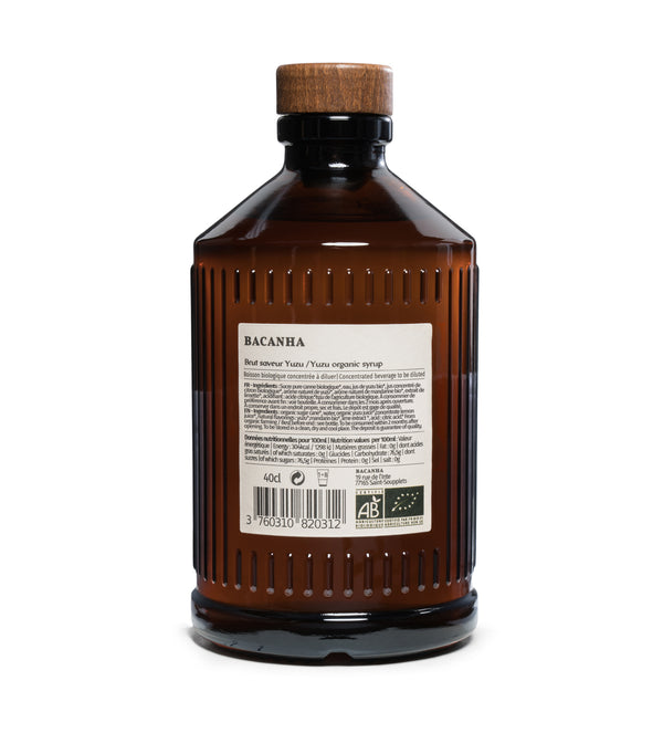 Raw Yuzu Syrup - Organic - 400ml