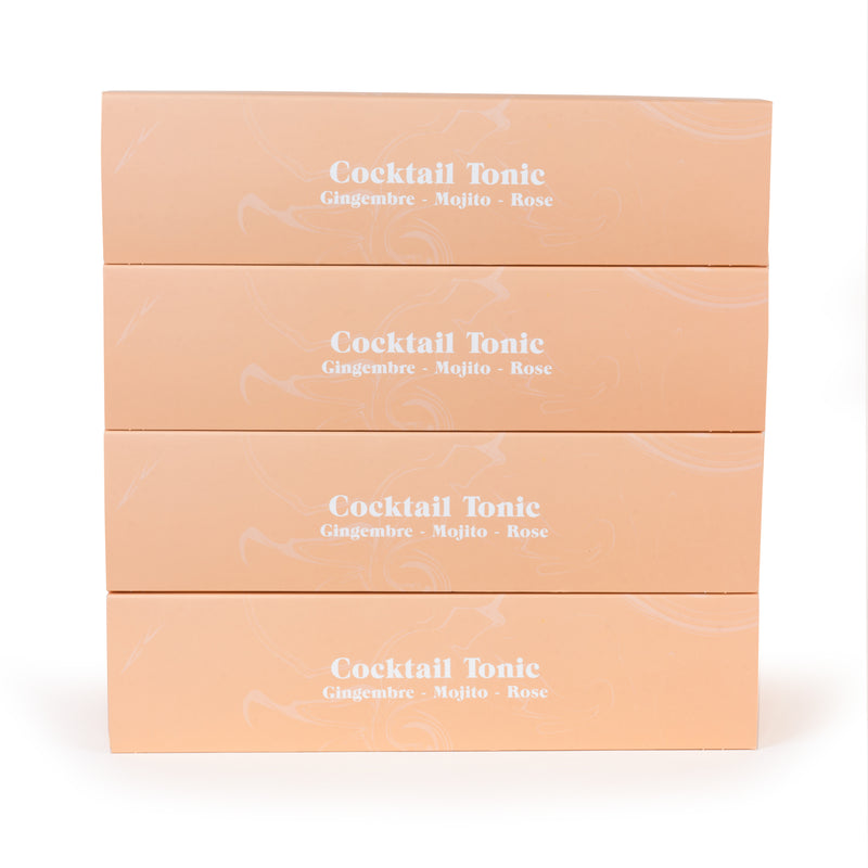 Sirops Brut - Coffret Cocktail Tonic : Gingembre, Mojito, Rose - 3x400 ml