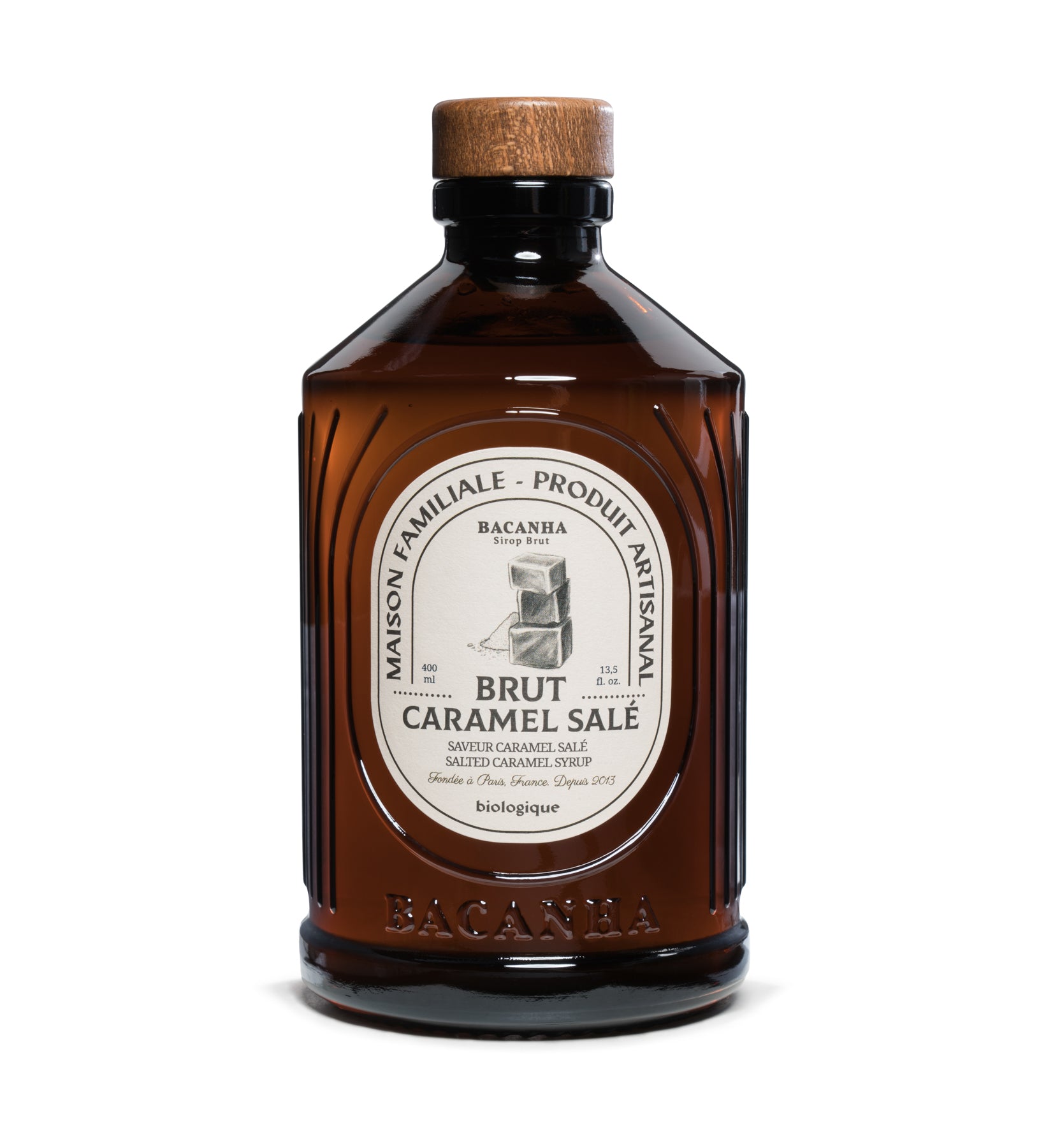 Sirop de Caramel Salé Brut - Biologique - 400ml