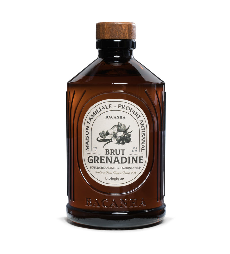 Brut Grenadine Flavor Syrup - Organic - 400ml