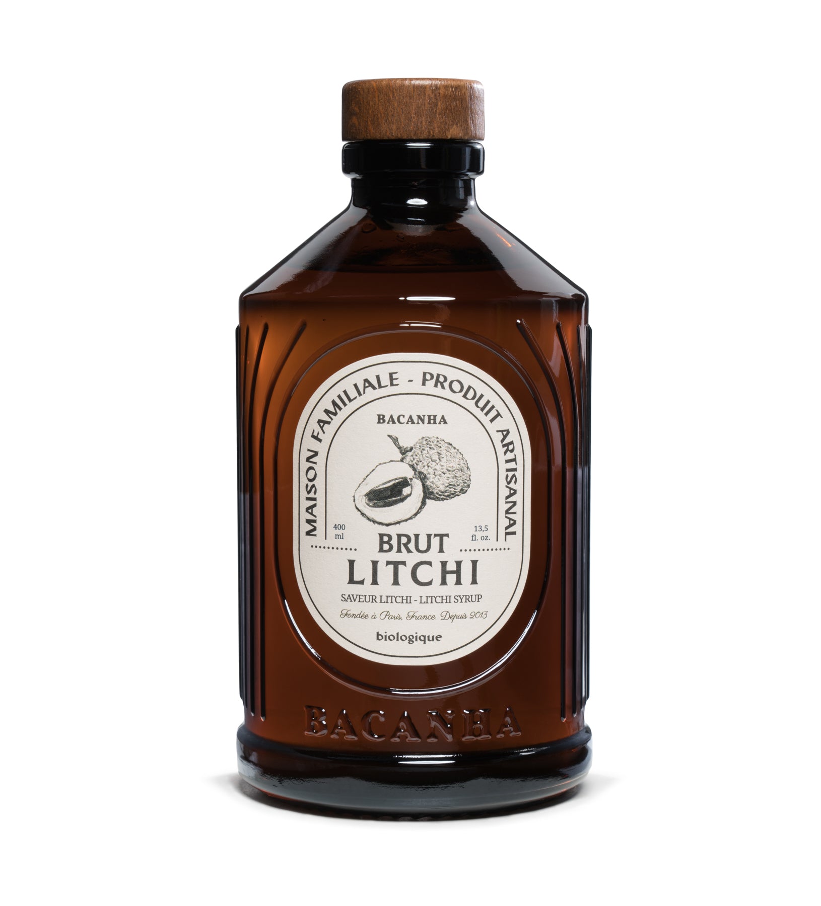 Sirop Saveur Litchi Brut - Biologique - 400ml