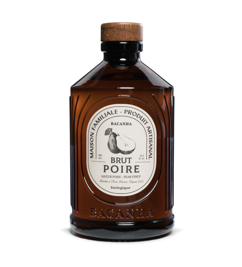 Sirop Saveur Poire Brut - Biologique - 400ml