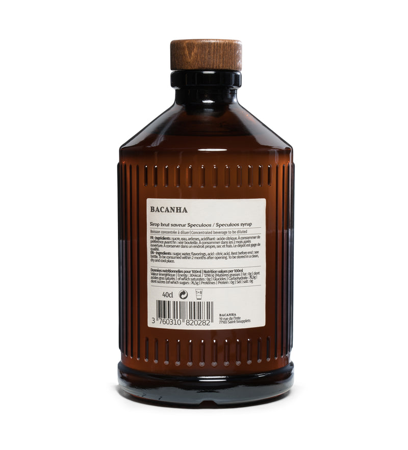 Raw Speculoos Syrup - 400ml